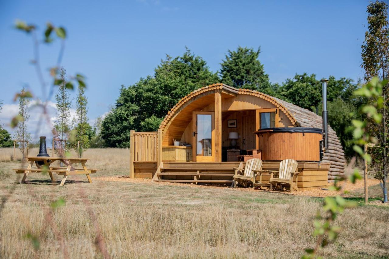 Barnhorn Glamping Villa Hooe Eksteriør billede
