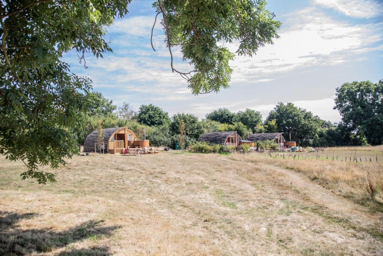 Barnhorn Glamping Villa Hooe Eksteriør billede