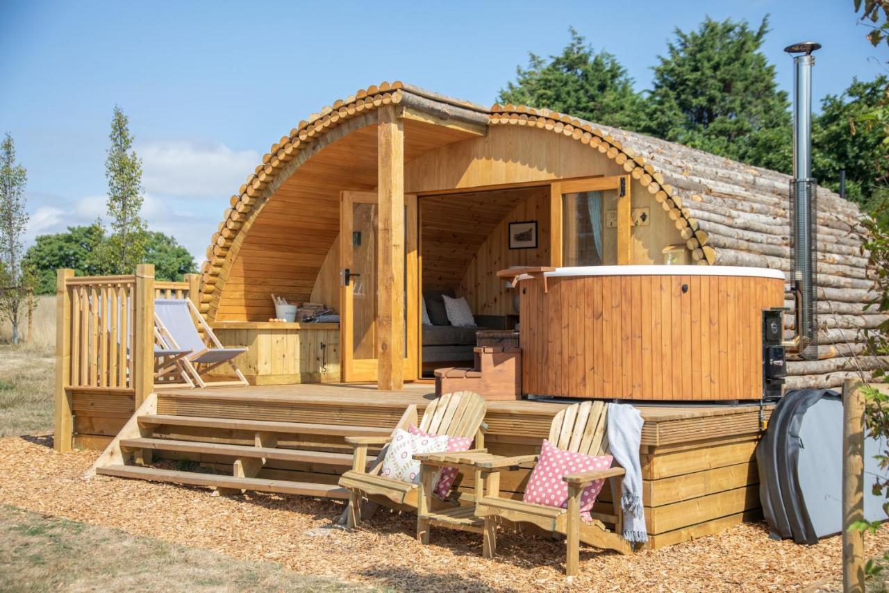 Barnhorn Glamping Villa Hooe Eksteriør billede