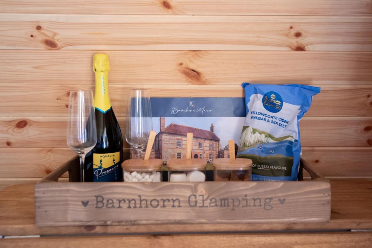Barnhorn Glamping Villa Hooe Eksteriør billede