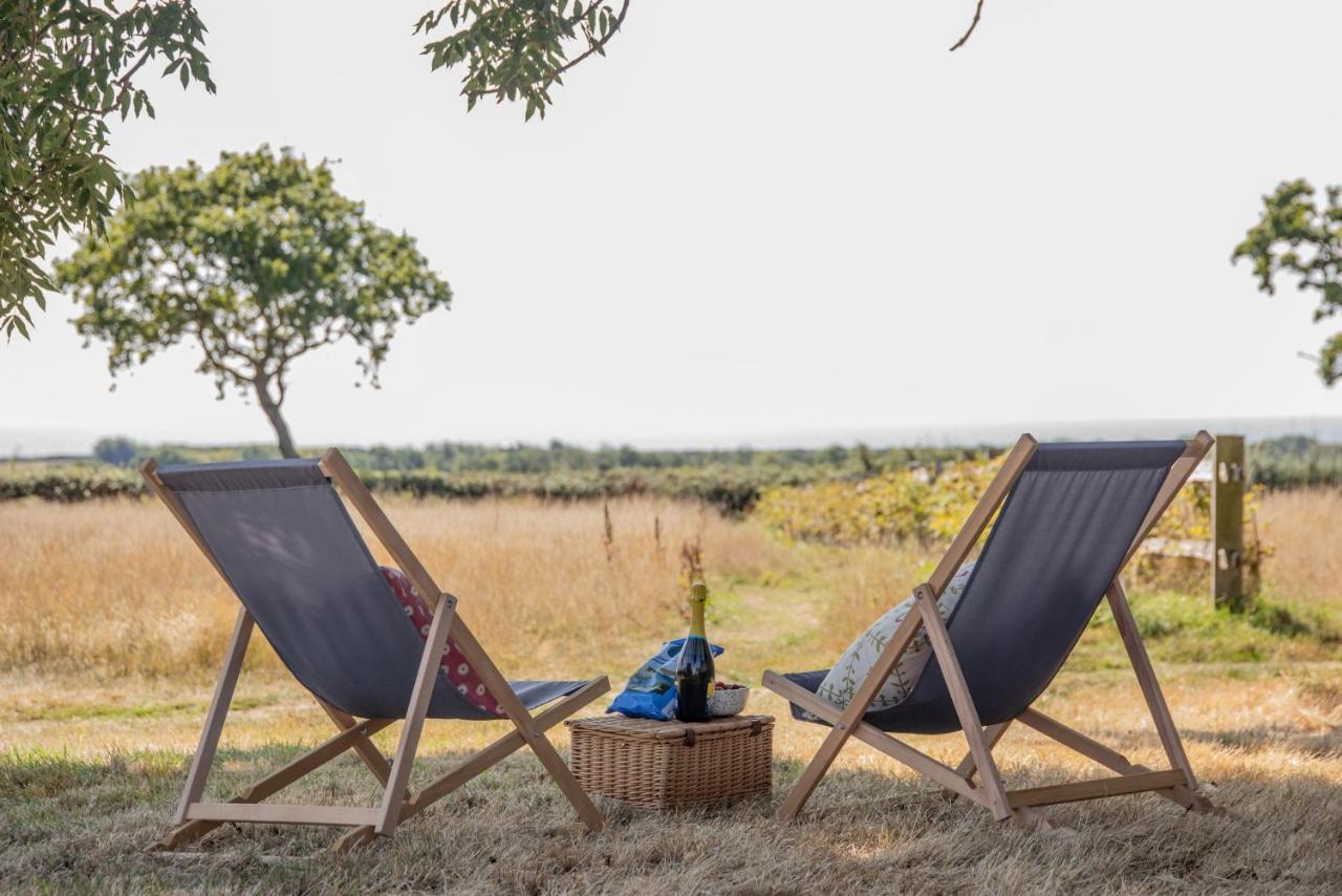 Barnhorn Glamping Villa Hooe Eksteriør billede