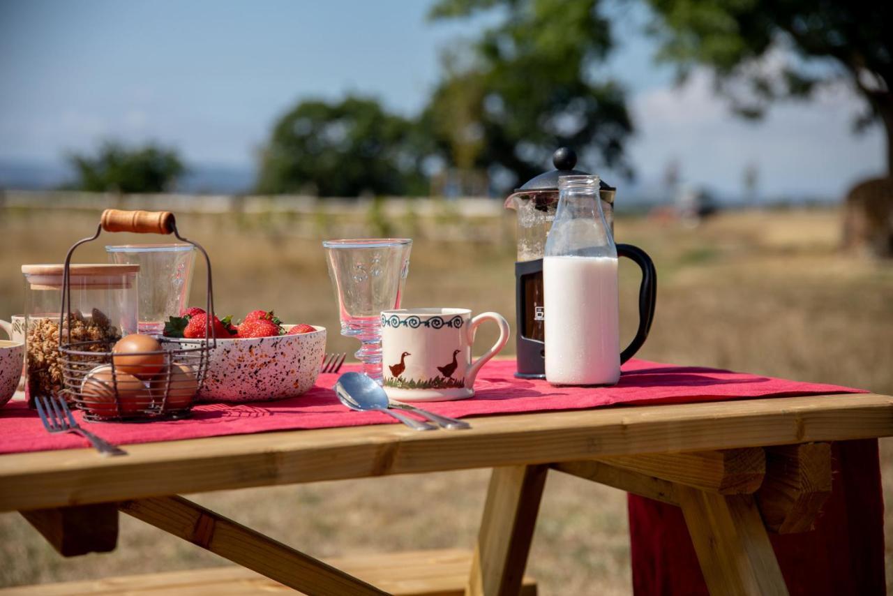 Barnhorn Glamping Villa Hooe Eksteriør billede